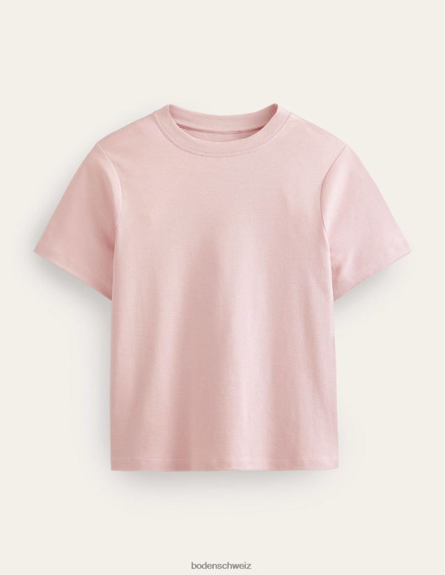 Boden Frauen perfektes Baumwoll-T-Shirt VH86PT1933 Kleidung Milchshake