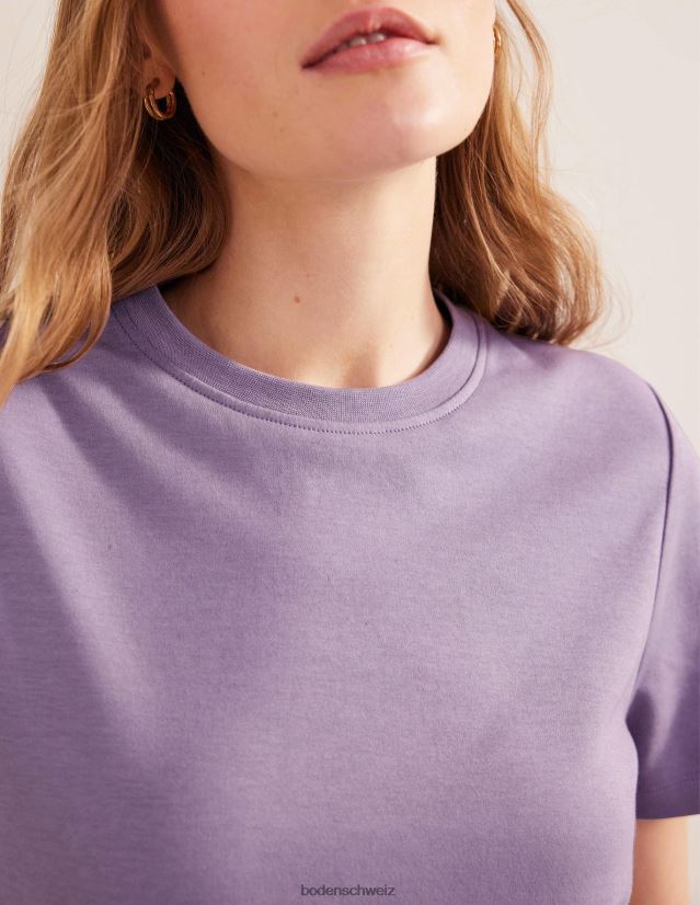 Boden Frauen perfektes Baumwoll-T-Shirt VH86PT2089 Kleidung wilde Distel