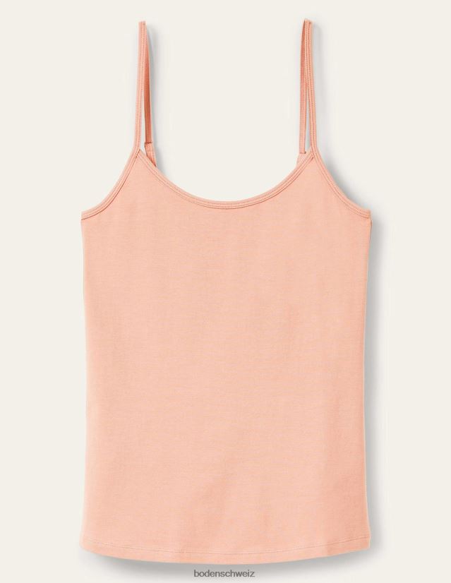 Boden Frauen schlichtes Cami-Oberteil VH86PT204 Kleidung hell beige