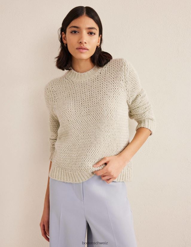 Boden Frauen Flauschiger Pullover mit offenen Maschen VH86PT1473 Kleidung Saft