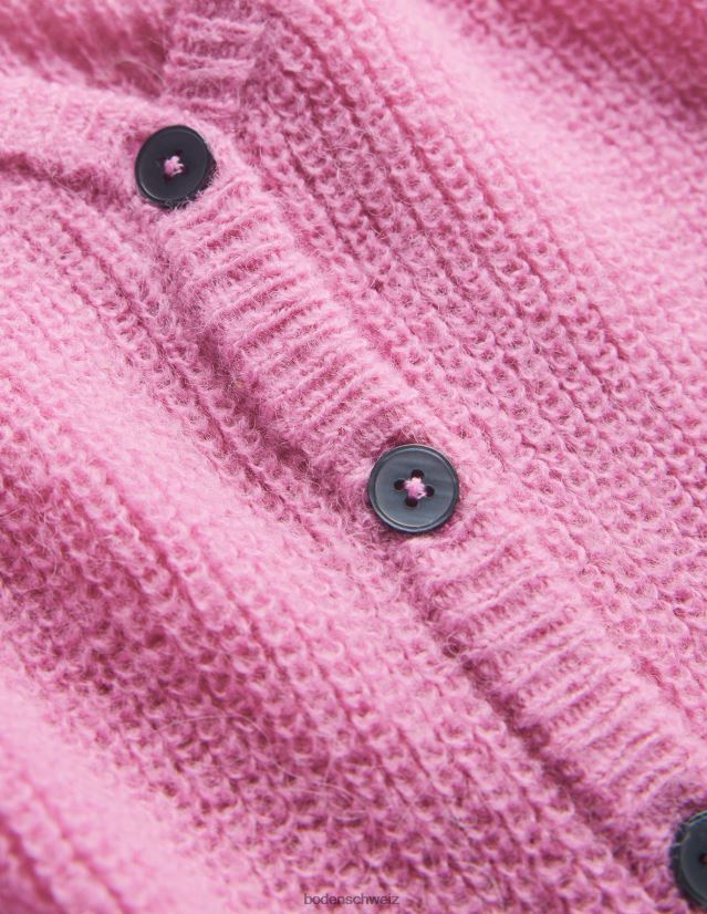 Boden Frauen Flauschiger, verkürzter Cardigan VH86PT2105 Kleidung Lavendelrose