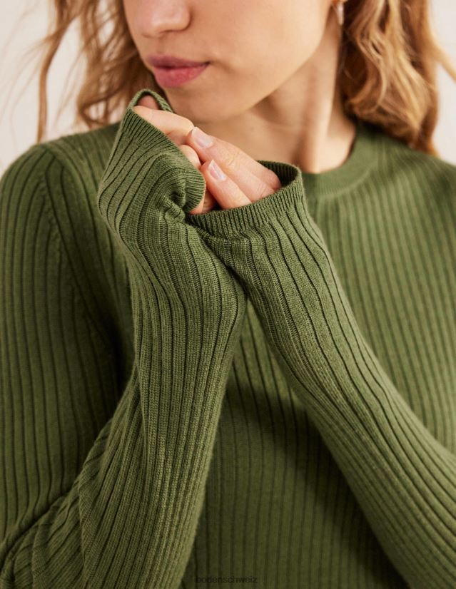 Boden Frauen Gerippter Merinopullover VH86PT2213 Kleidung Parkwächter