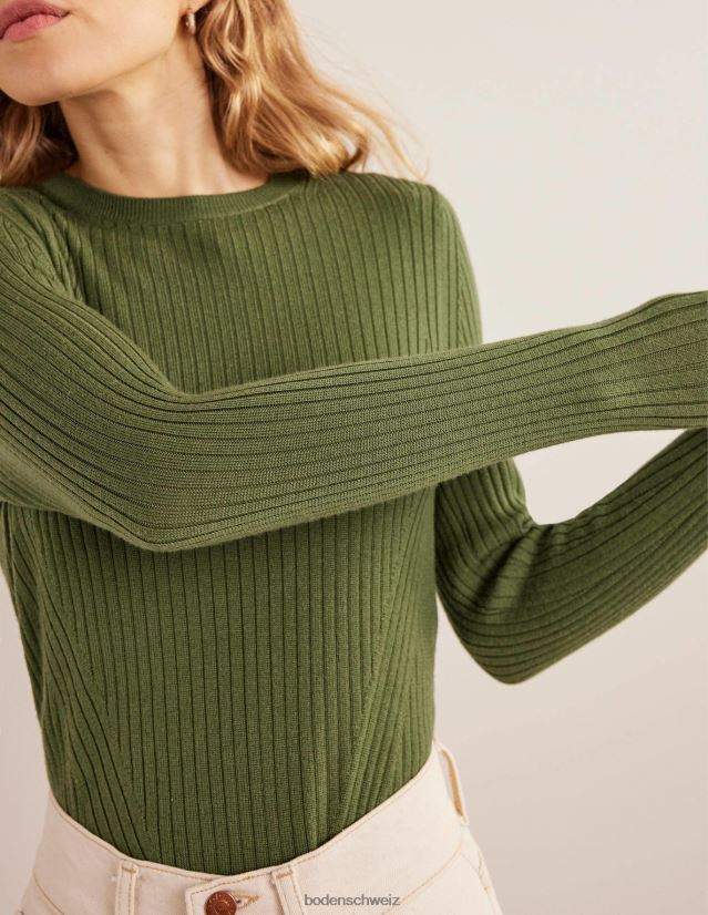 Boden Frauen Gerippter Merinopullover VH86PT2213 Kleidung Parkwächter