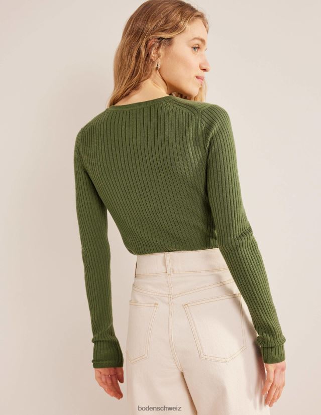 Boden Frauen Gerippter Merinopullover VH86PT2213 Kleidung Parkwächter