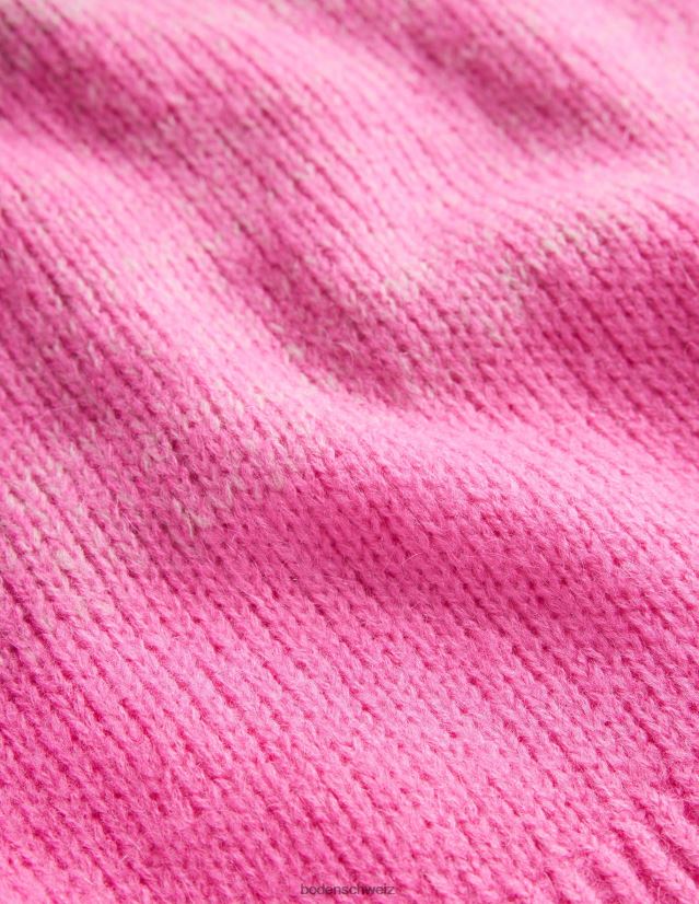 Boden Frauen flauschiger Pullover VH86PT1428 Kleidung rosa Ombre
