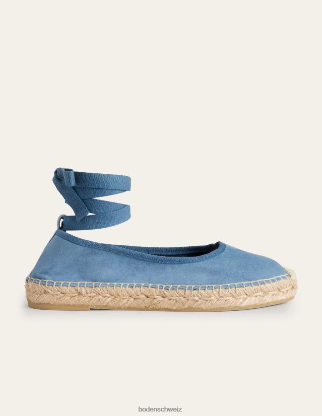 Boden Frauen Espadrilles mit Knöchelbindung VH86PT2606 Schuhwerk Korporalblau