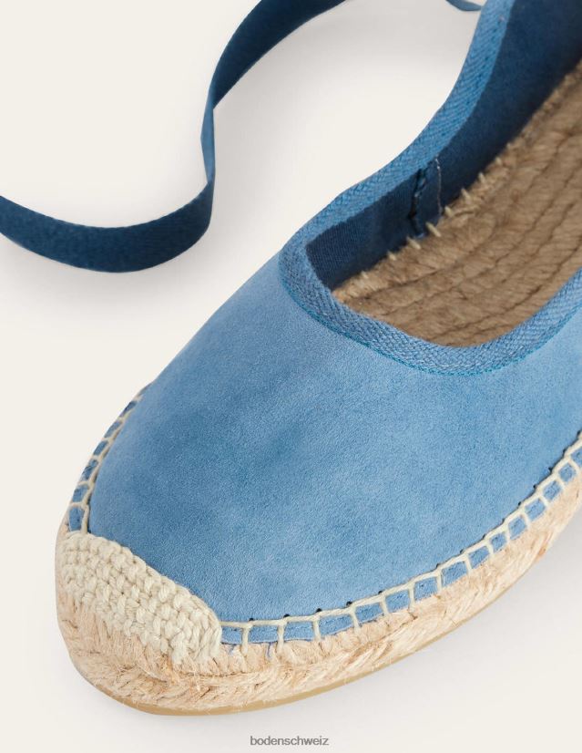 Boden Frauen Espadrilles mit Knöchelbindung VH86PT2606 Schuhwerk Korporalblau