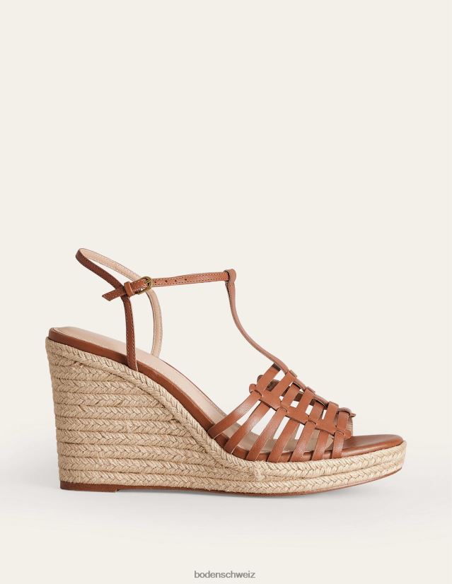 Boden Frauen Riemchen-Espadrille-Wedges VH86PT718 Schuhwerk bräunen