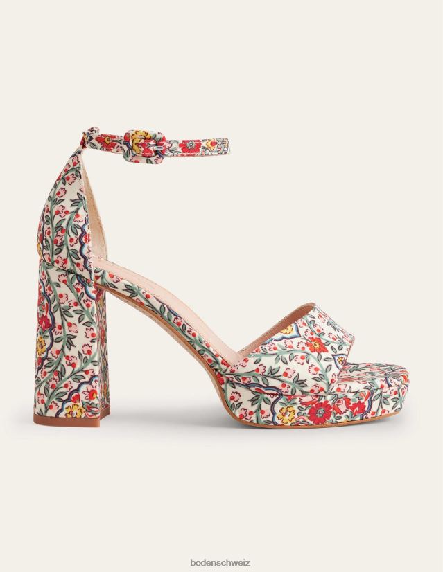 Boden Frauen Plateausandalen mit Absatz VH86PT2610 Schuhwerk Multi- und Weinterrasse