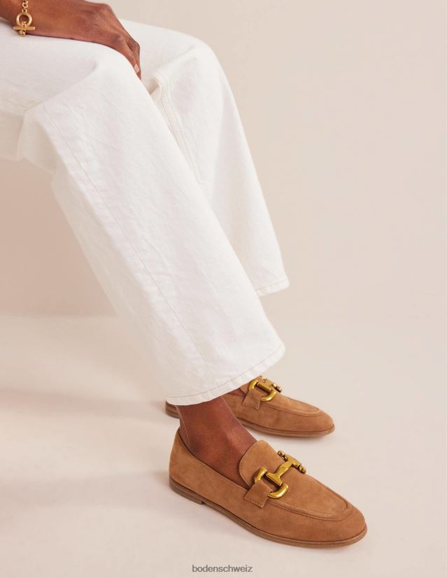 Boden Frauen Iris-Trensen-Slipper VH86PT730 Schuhwerk Ingwer-Schnappschuss