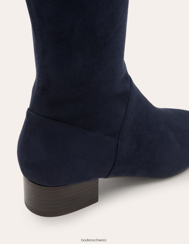 Boden Frauen Flache Stretchstiefel VH86PT2600 Schuhwerk Marine