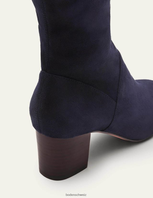 Boden Frauen Stretchstiefel mit runder Zehenpartie VH86PT2286 Schuhwerk Marine