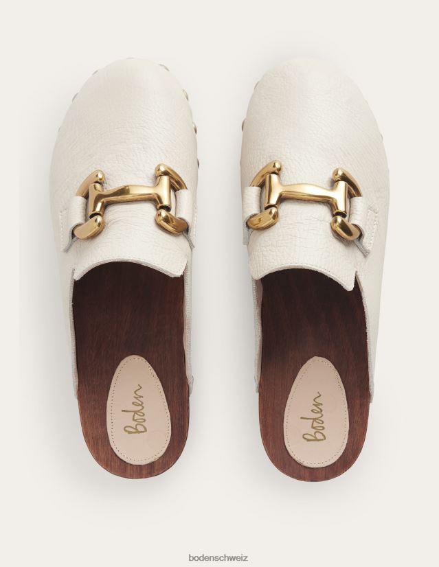 Boden Frauen Iris-Clogs mit Trensenabsatz VH86PT2609 Schuhwerk naturfarben