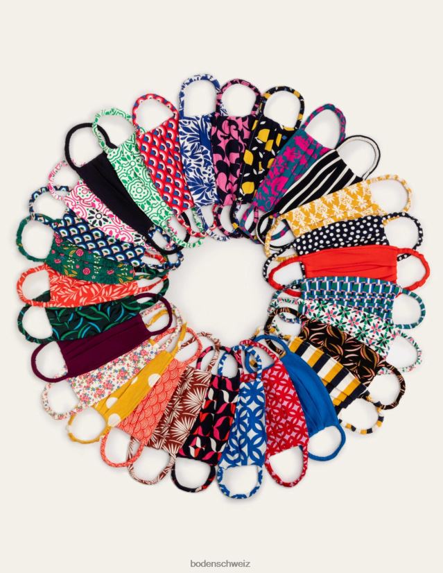 Boden Frauen Nicht-medizinische Gesichtsbedeckungen, 5 Stück VH86PT2063 Zubehörteil multi