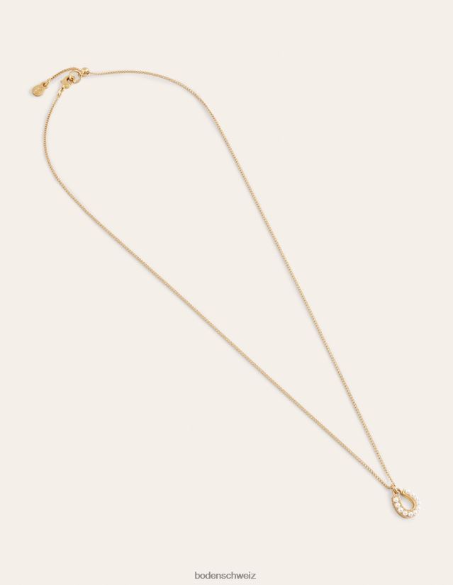 Boden Frauen Charm-Halsketten VH86PT737 Zubehörteil Hufeisen