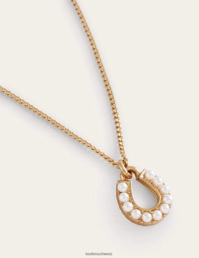 Boden Frauen Charm-Halsketten VH86PT737 Zubehörteil Hufeisen