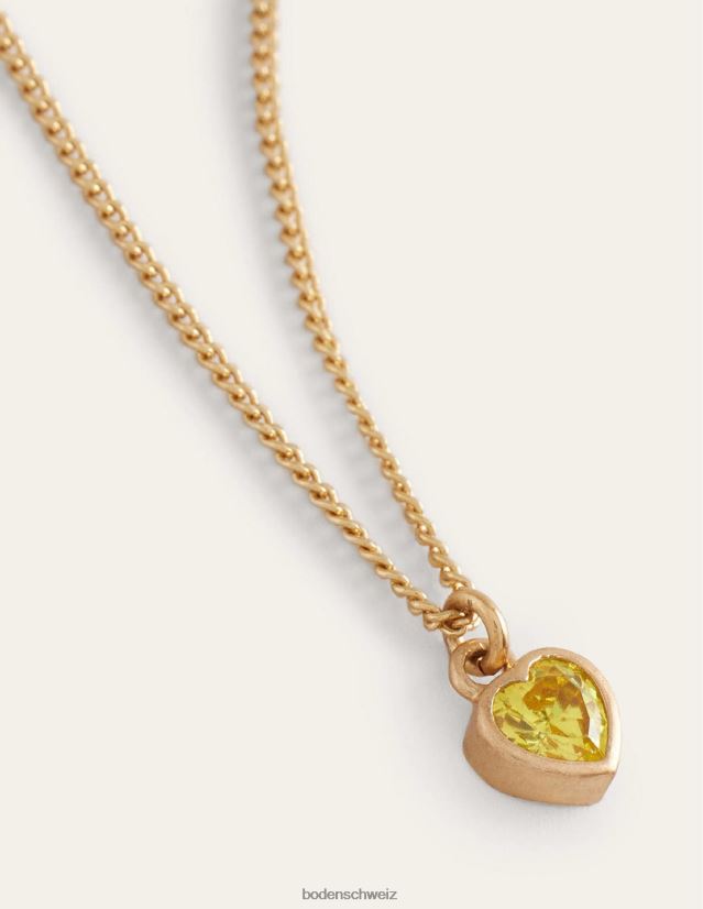 Boden Frauen Charm-Halsketten VH86PT738 Zubehörteil Herz