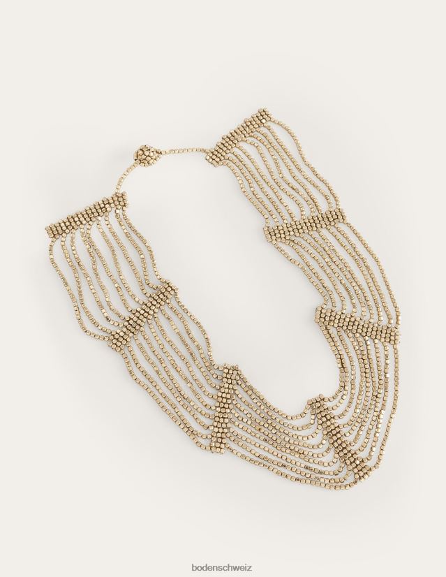 Boden Frauen Perlenschicht-Halskette VH86PT732 Zubehörteil Gold