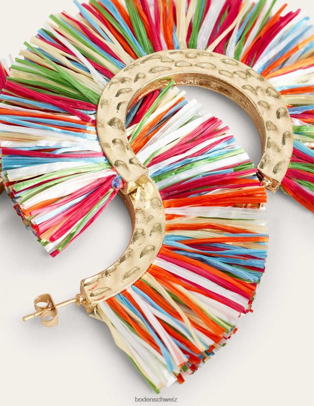 Boden Frauen Bast-Creolen VH86PT2353 Zubehörteil multi