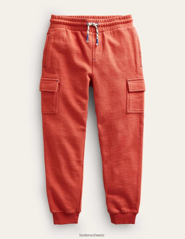 Boden Jungen Stückgefärbte Cargo-Jogger VH86PT897 Kleidung Peppadew