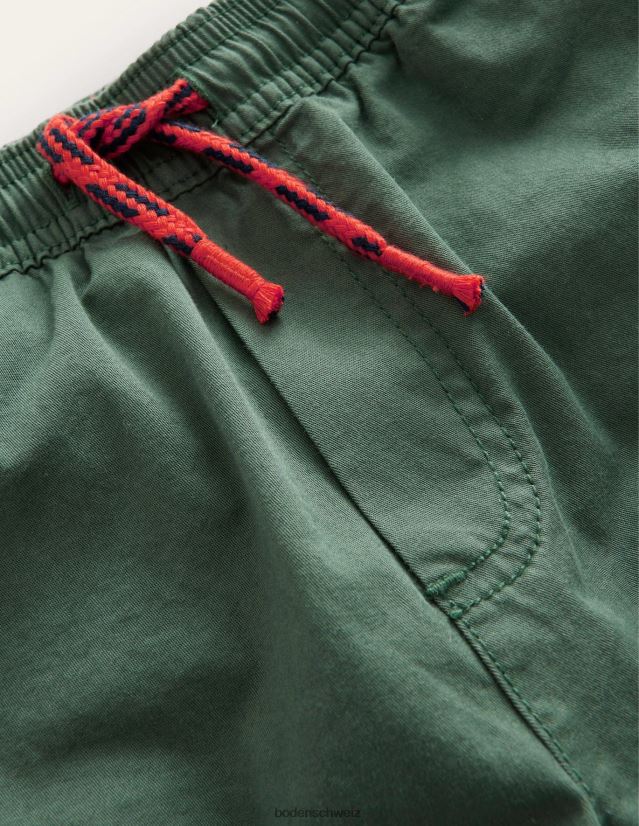 Boden Jungen Weite Beinladungen VH86PT911 Kleidung Monstergrün