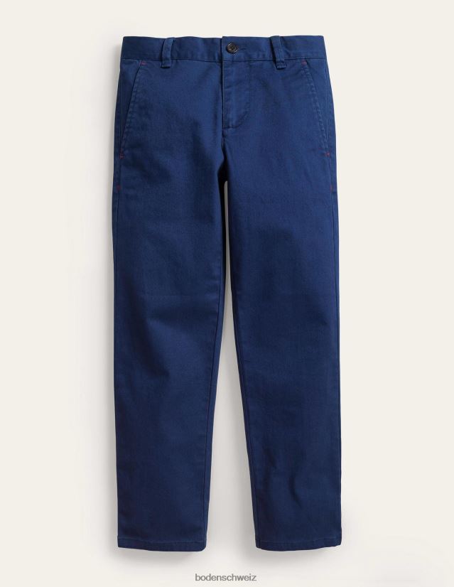 Boden Jungen klassische Chinos VH86PT902 Kleidung College-Marine