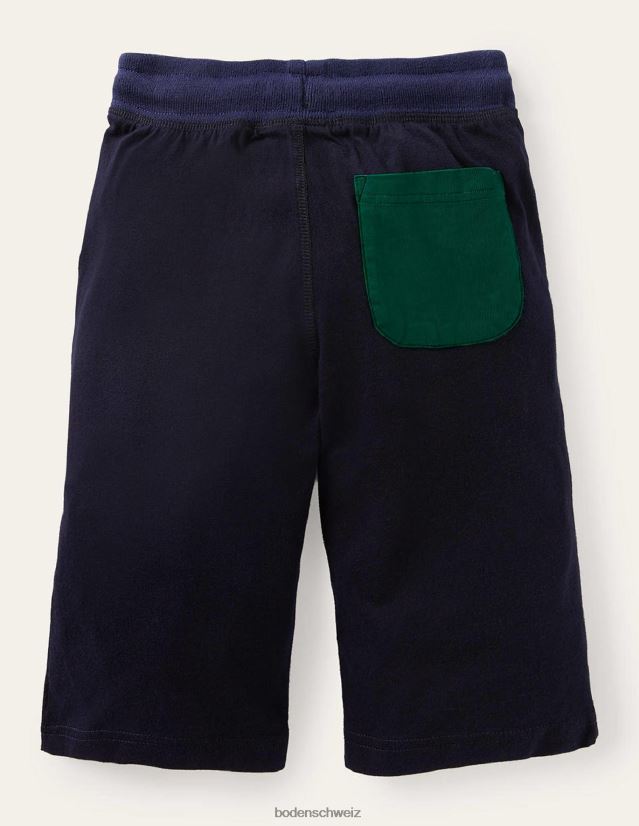 Boden Jungen Jersey-Taschen VH86PT881 Kleidung College-Marine
