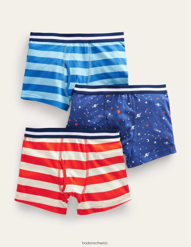 Boden Jungen Boxershorts im 3er-Pack VH86PT921 Kleidung multi