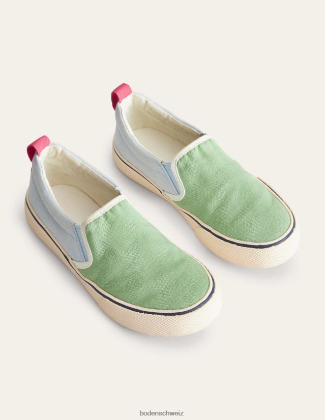 Boden Jungen Slip-ons aus Segeltuch VH86PT917 Schuhwerk multi