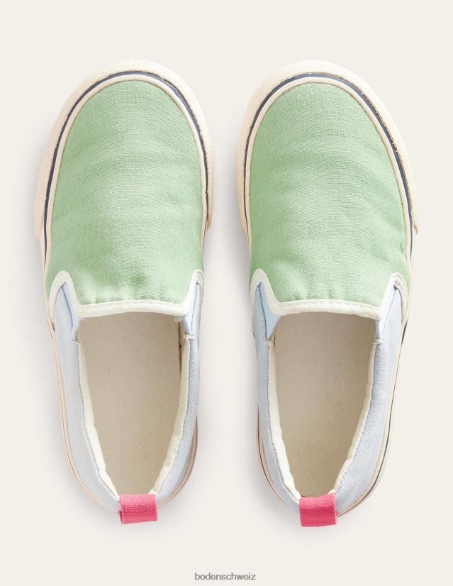 Boden Jungen Slip-ons aus Segeltuch VH86PT917 Schuhwerk multi