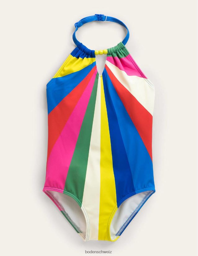 Boden Mädchen Neckholder-Badeanzug VH86PT3203 Kleidung multi