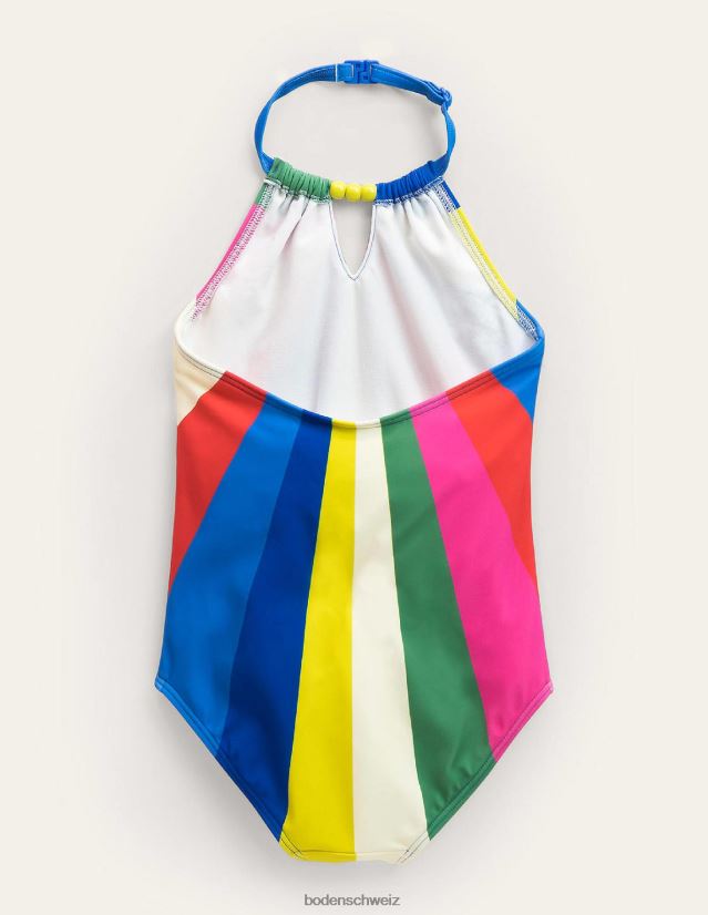 Boden Mädchen Neckholder-Badeanzug VH86PT3203 Kleidung multi