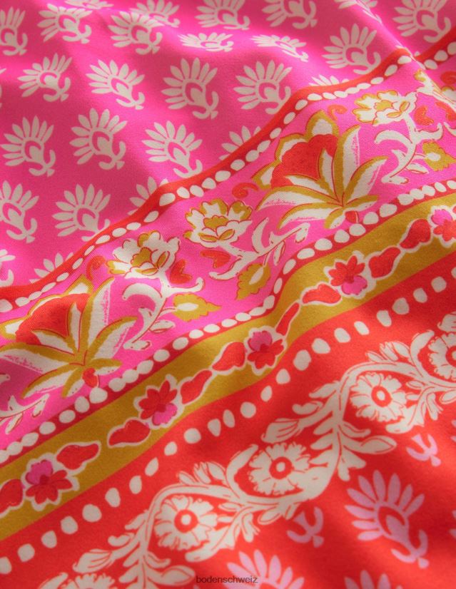 Boden Mädchen gemusterte Rash-Weste VH86PT3298 Kleidung Feuerwerk-Holzschnitt