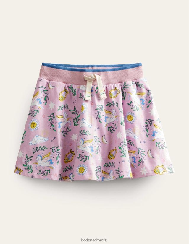 Boden Mädchen Jersey-Skort VH86PT778 Kleidung bezauberndes Orchidee/Metallic