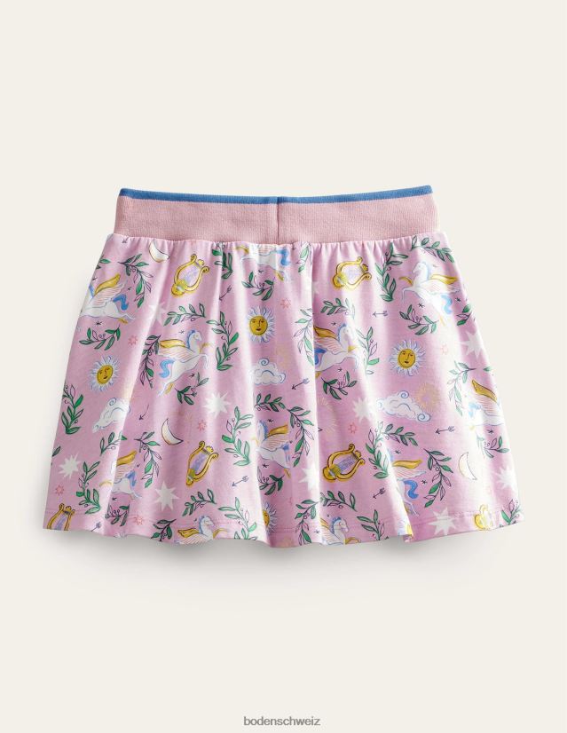 Boden Mädchen Jersey-Skort VH86PT778 Kleidung bezauberndes Orchidee/Metallic