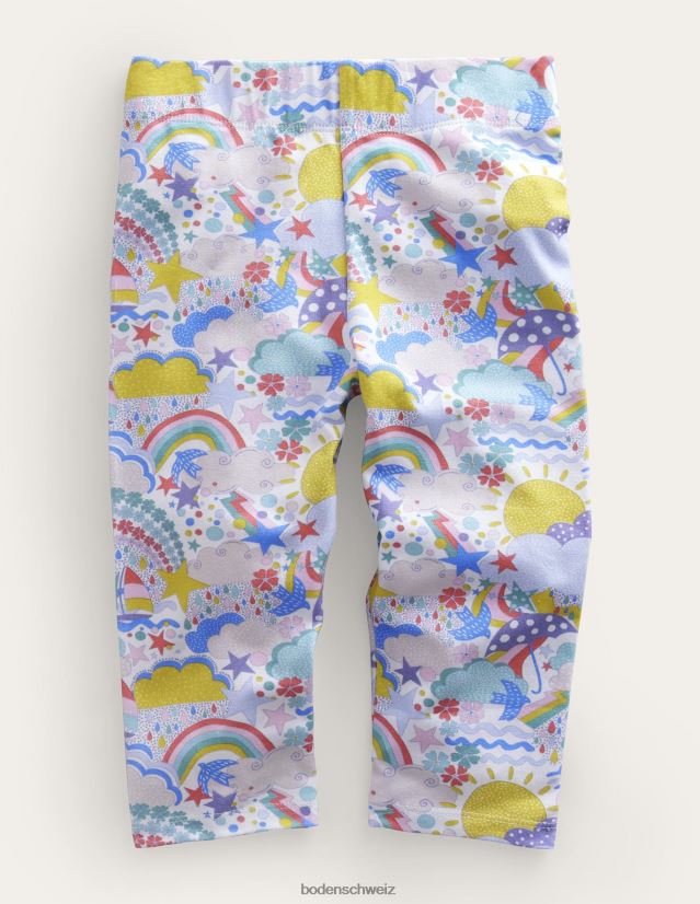 Boden Mädchen Lustige, kurze Leggings VH86PT2835 Kleidung Multiwetter