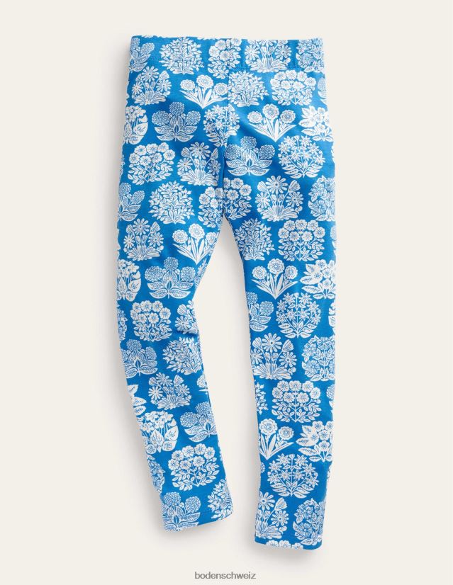 Boden Mädchen lustige Leggings VH86PT2826 Kleidung helles Marina-Blume