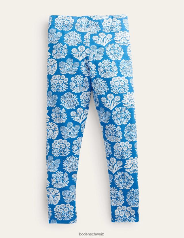 Boden Mädchen lustige Leggings VH86PT2826 Kleidung helles Marina-Blume