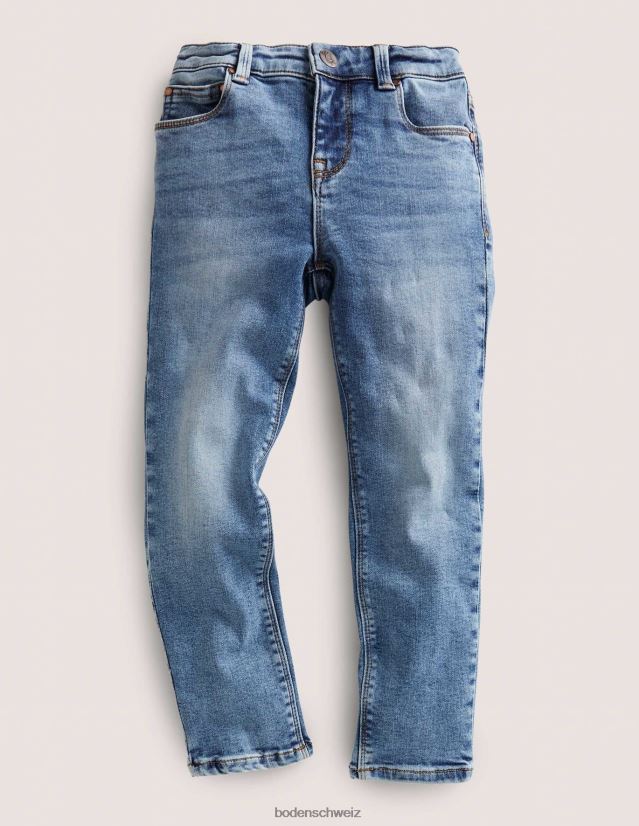 Boden Mädchen Adventure-Flex-Slim-Fit-Jeans VH86PT800 Kleidung leichter Vintage-Denim