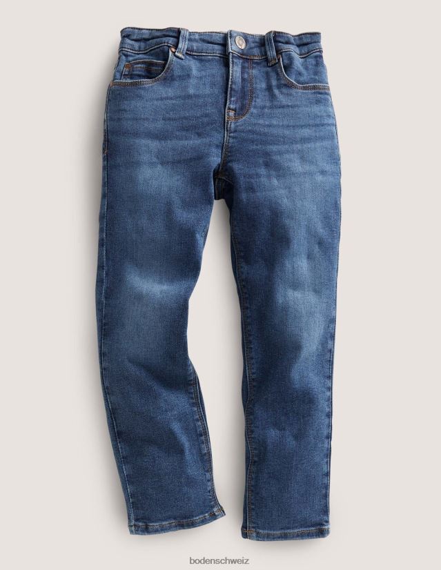 Boden Mädchen Adventure-Flex-Slim-Fit-Jeans VH86PT801 Kleidung Mid-Vintage-Denim