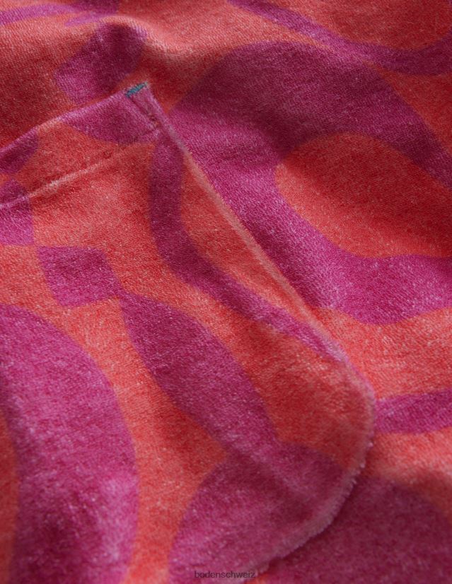 Boden Mädchen Bedruckte Frottee-Frachtladung VH86PT2662 Kleidung Pfirsichpunsch rosa