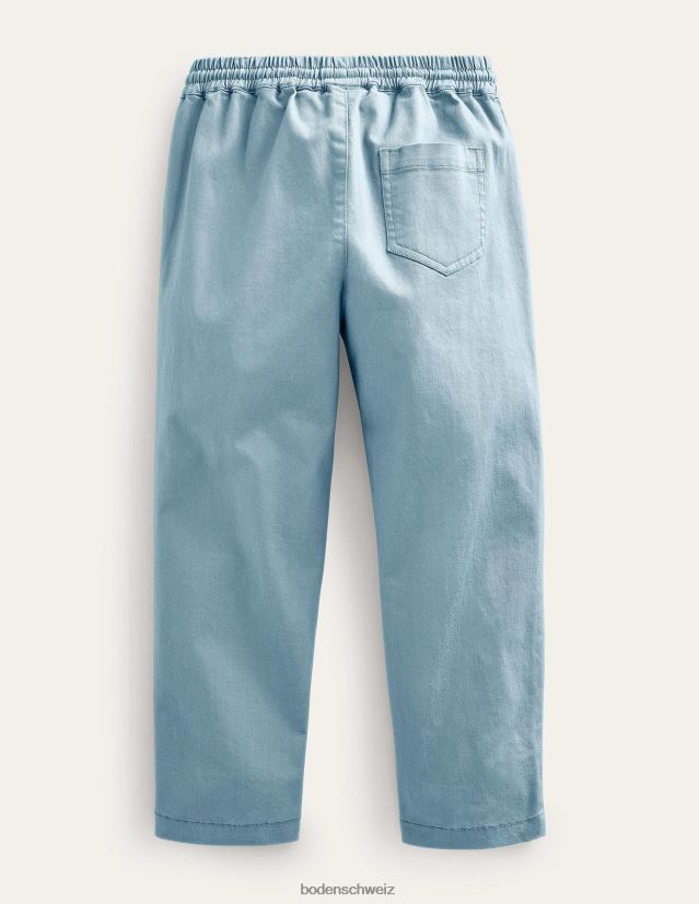 Boden Mädchen Hose zum Hineinschlüpfen aus Twill VH86PT2661 Kleidung weiche Glockenblume