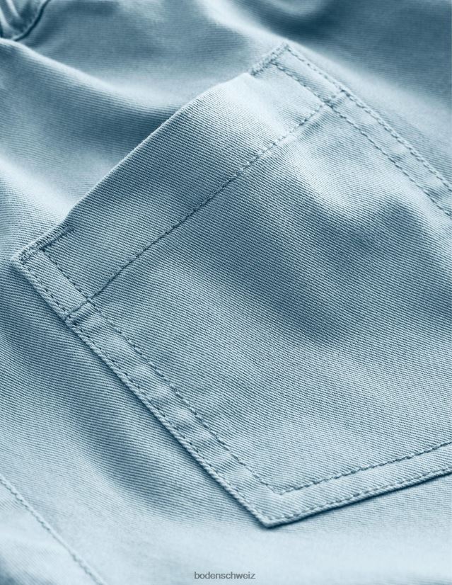 Boden Mädchen Hose zum Hineinschlüpfen aus Twill VH86PT2661 Kleidung weiche Glockenblume