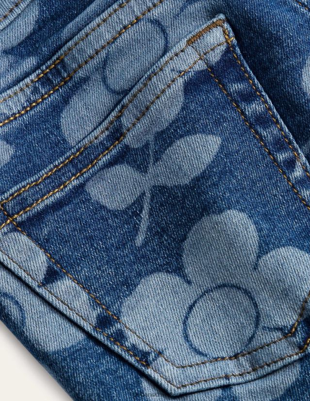 Boden Mädchen Kick-Flare-Jeans VH86PT3277 Kleidung Denim-Blume
