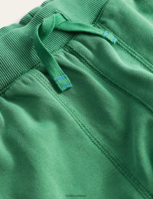 Boden Mädchen Stückgefärbte Jogginghose VH86PT3207 Kleidung tiefes Grasgrün