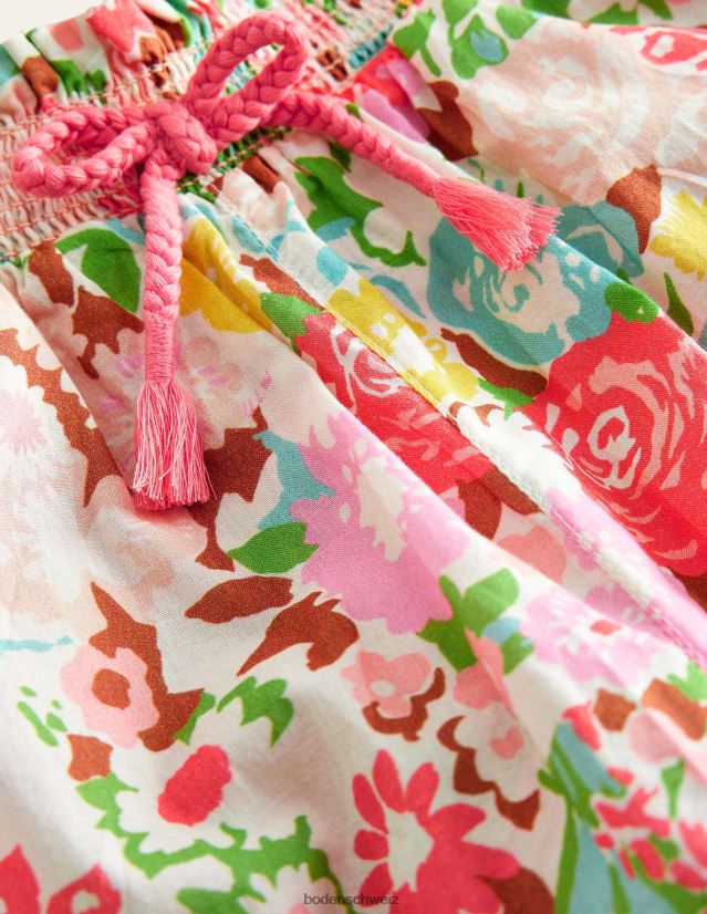 Boden Mädchen Urlaubshose mit Bündchen VH86PT3235 Kleidung vielfach malerisch floral