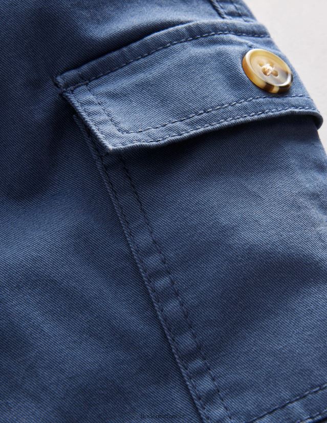 Boden Mädchen kurze Cargohose VH86PT2708 Kleidung Roboter blau