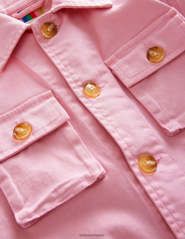 Boden Mädchen Utility-Shacket VH86PT2885 Kleidung Cameo-Rosa