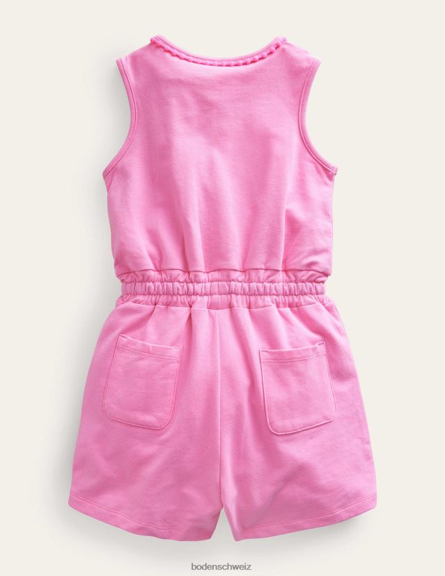 Boden Mädchen Lässiger Jersey-Playsuit VH86PT744 Kleidung helles Blütenblatt