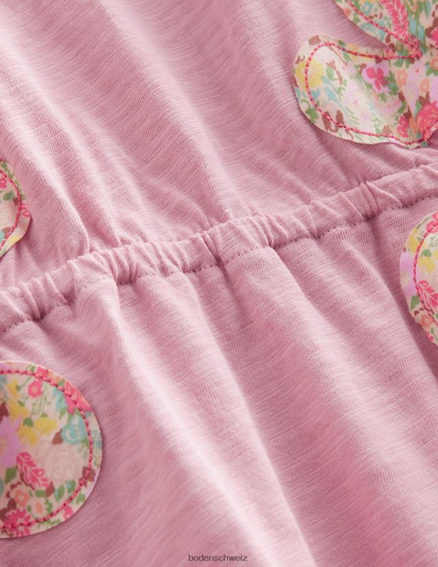 Boden Mädchen ausgeschnittenes Kleid VH86PT2908 Kleidung mandelrosa